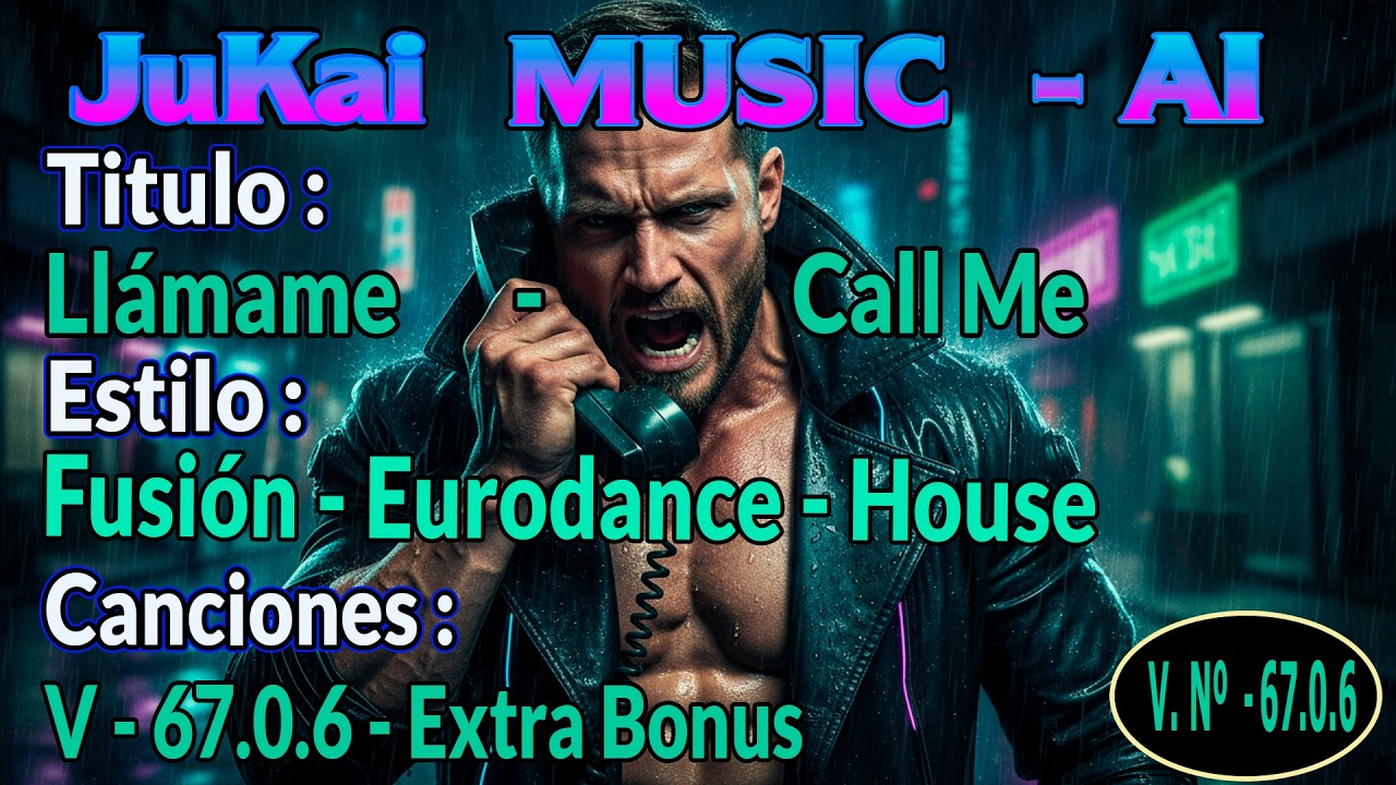 CANCIÓN: Call Me - Spanglish - Versión: 67.06 - Música con AI.