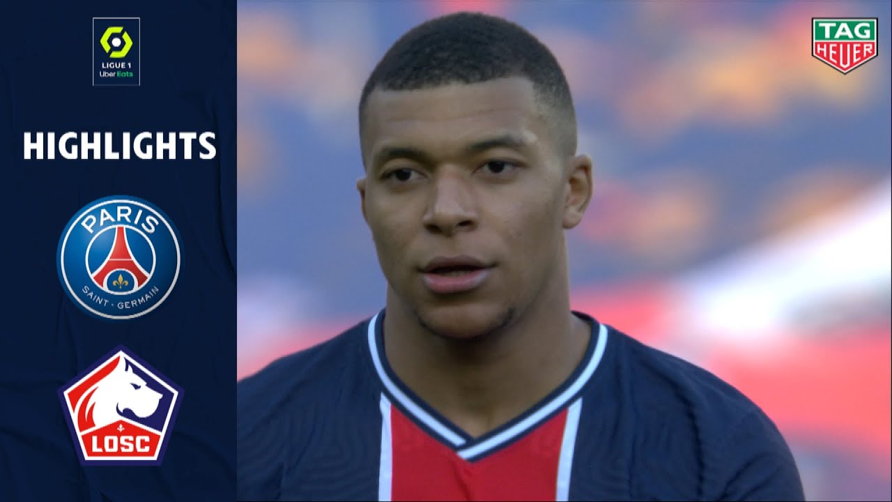 PARIS SAINT-GERMAIN - LOSC LILLE (0 - 1) - Highlights - (PSG - LOSC) / 2020-2021
