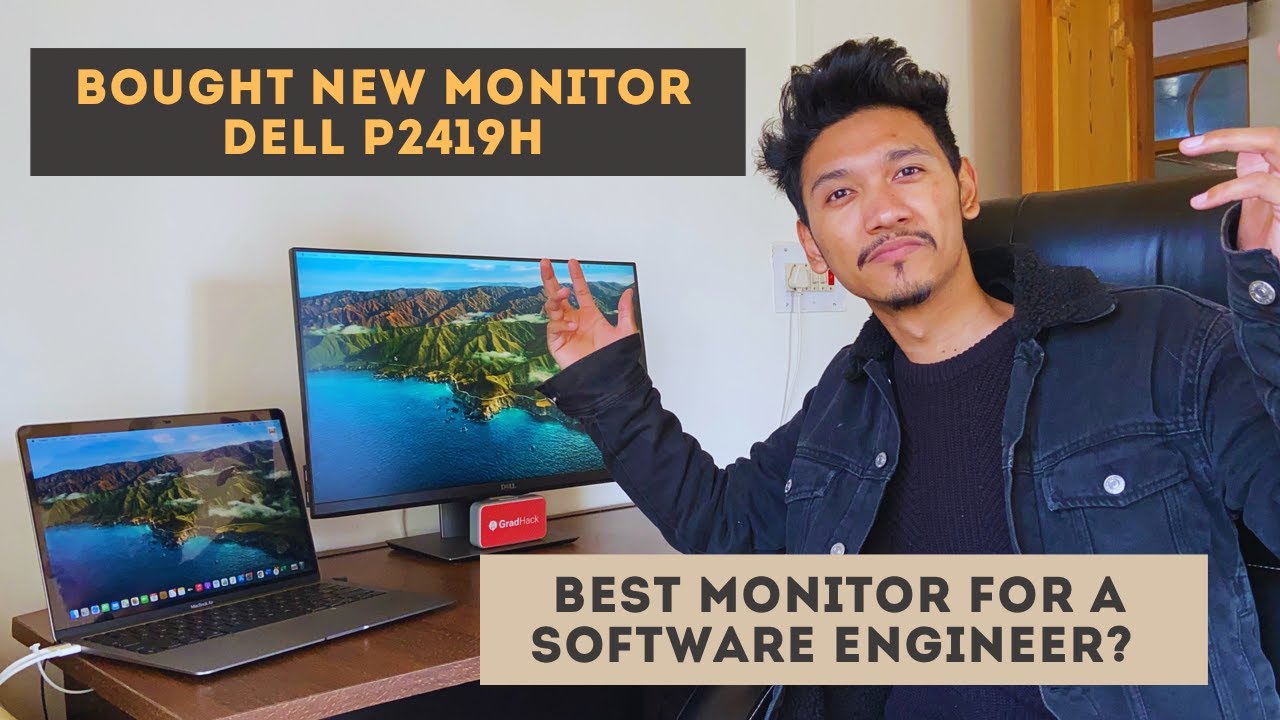 I bought a new monitor | Dell P2419H Unboxing | Best Monitor for Software Engineers?