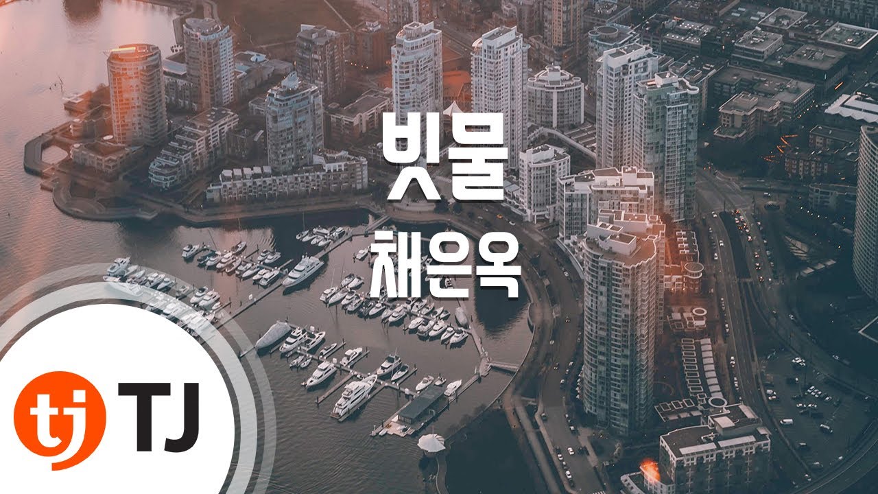 [TJ노래방] 빗물 - 채은옥 / TJ Karaoke