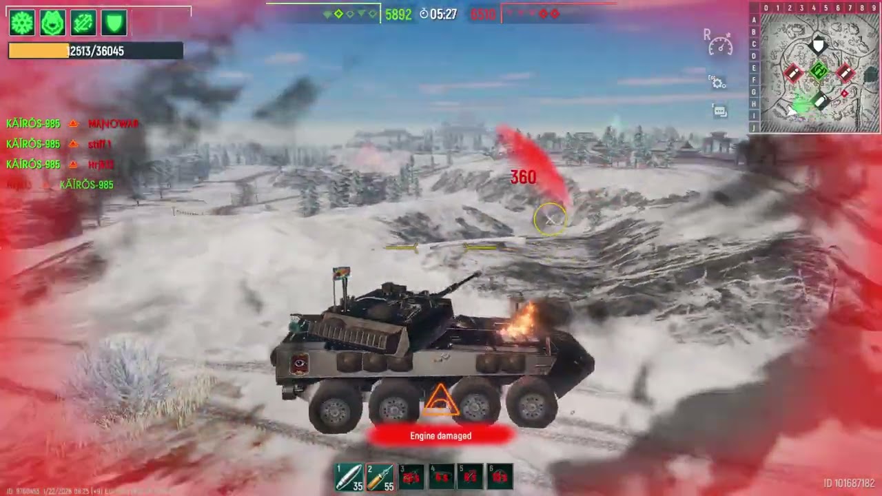 vs Manowar/stiff1 ~ Tank Force