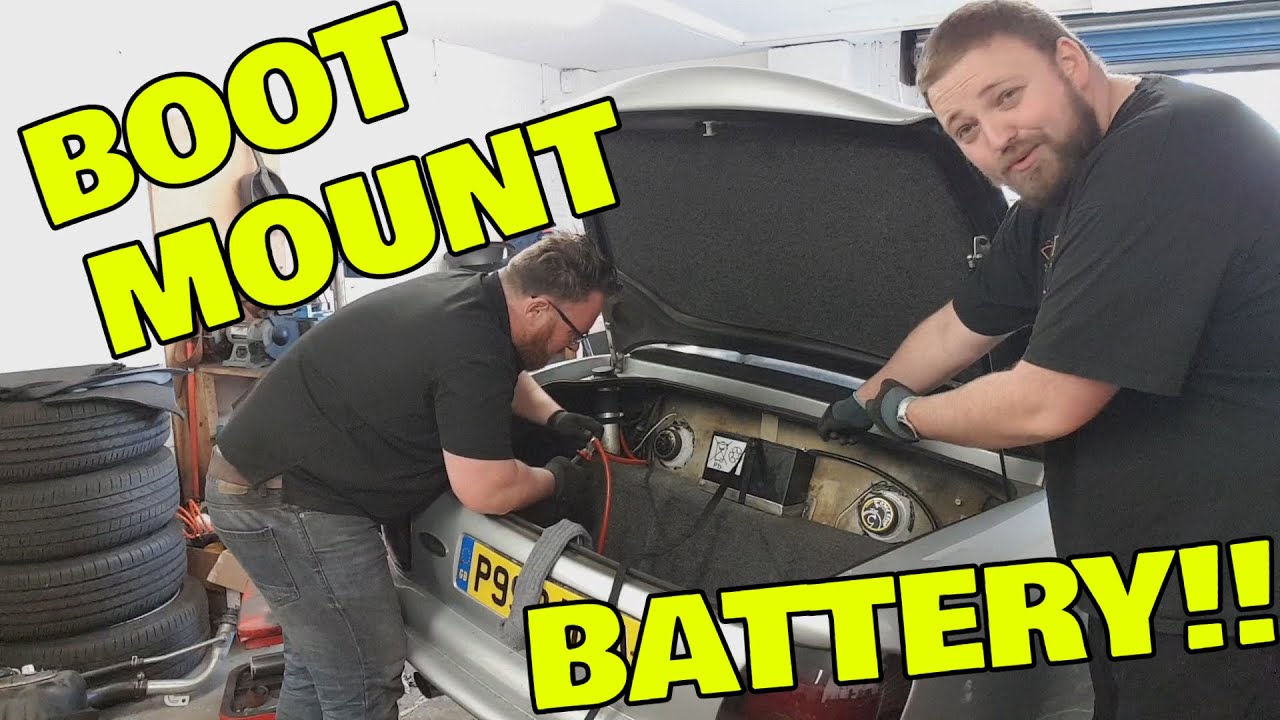 TVR Chimaera CHASSIS RESTO: Episode 13 - Boot Mount Battery!