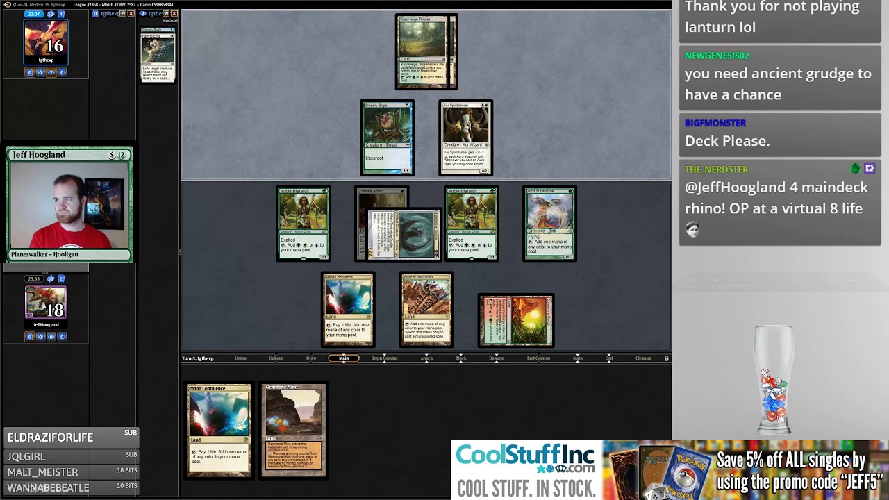 Five Color Aggro - Modern - April 2nd, 2018