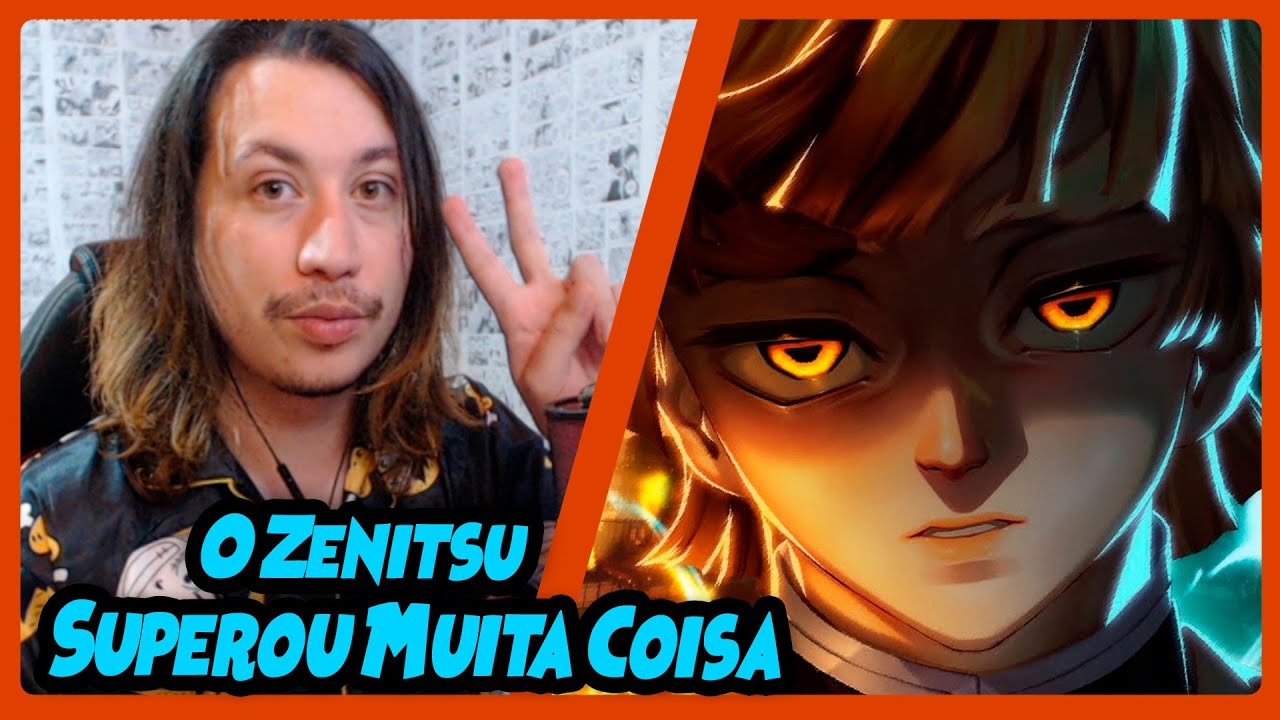 ♪ Zenitsu (Demon Slayer) | Olhos Abertos | AniRap | REACT DO MORENO
