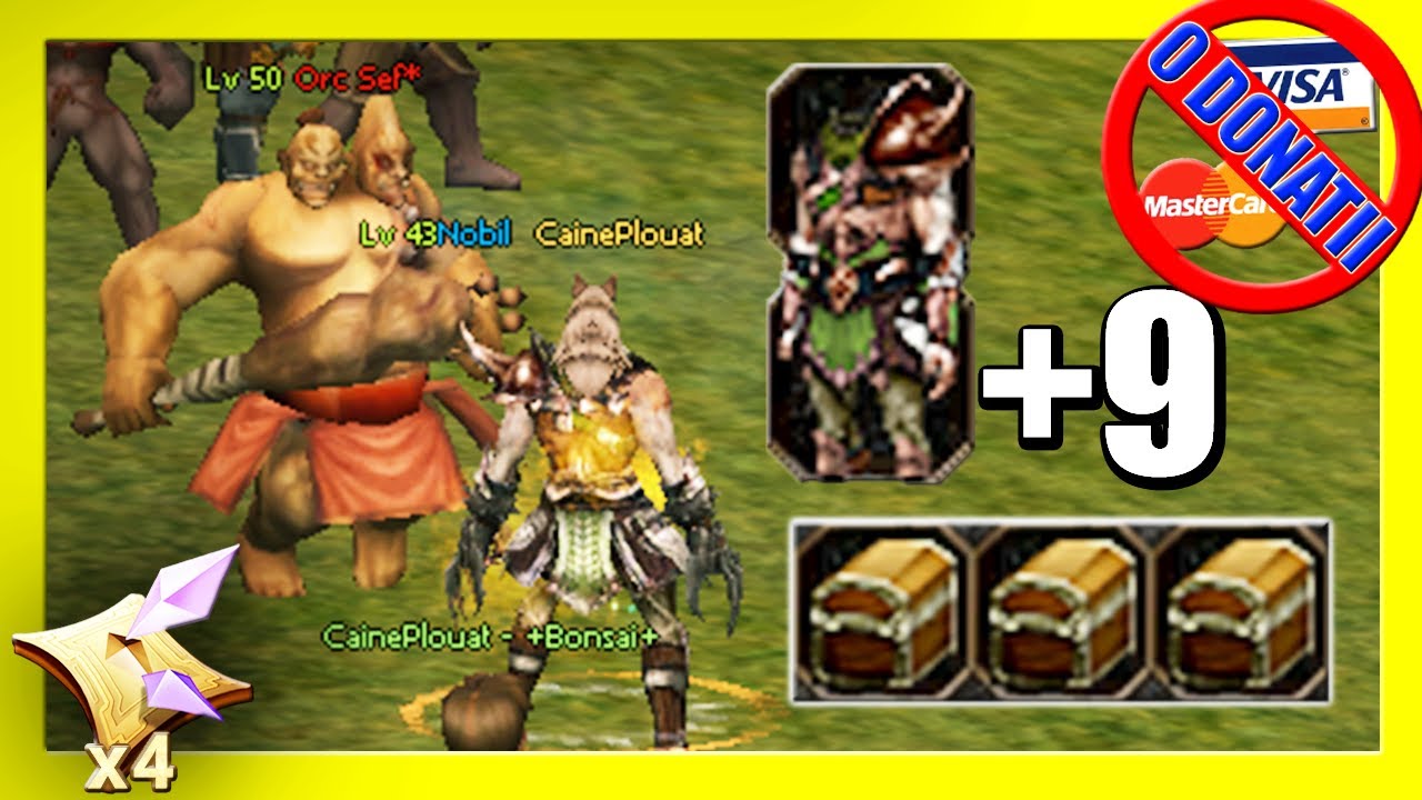 Orcu Sef ✅ Armura de Nivel 34 +9 ✅ Serie 0 Donatii ✅ Metin2.ro Tigerghost