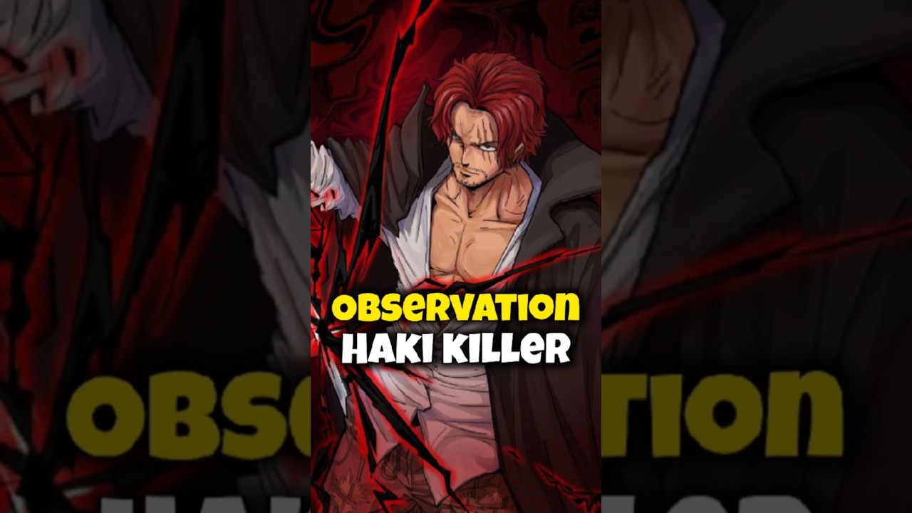 Shanks' Observation Haki Is Top Tier #luffygear5 #onepiece #animecharacter #anime