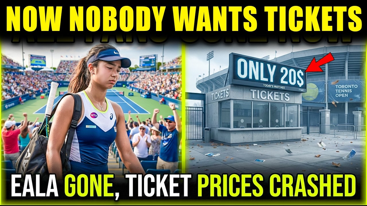 WTA In SHOCK As Toronto Ticket Resale Prices CRASHED The Moment Alex Eala Was Eliminated!