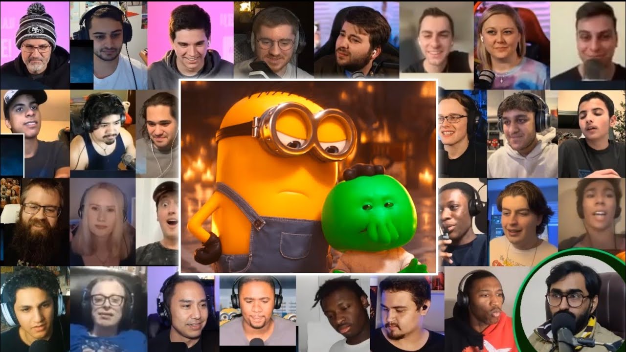 Minions & Monsters Official Trailer Reaction Mashup | Minions 3