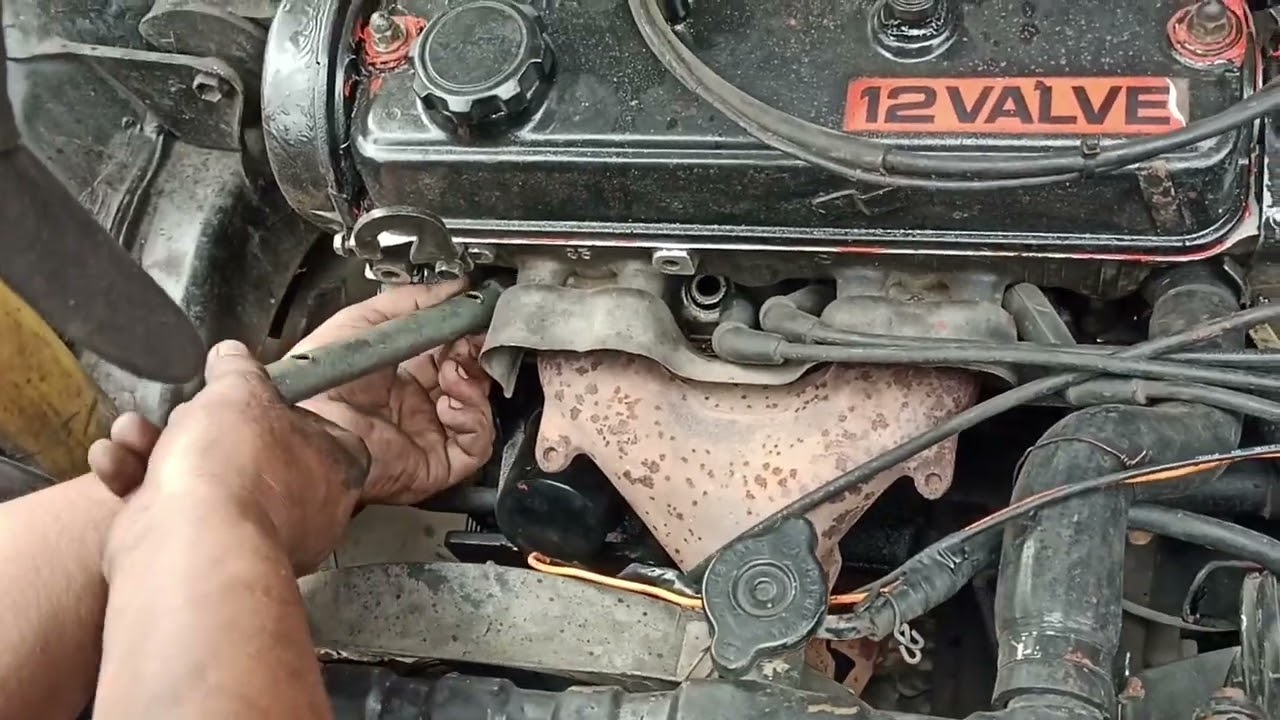 old model na Toyota Corolla walang hatak ginawan nang solusyon pinalitan nang