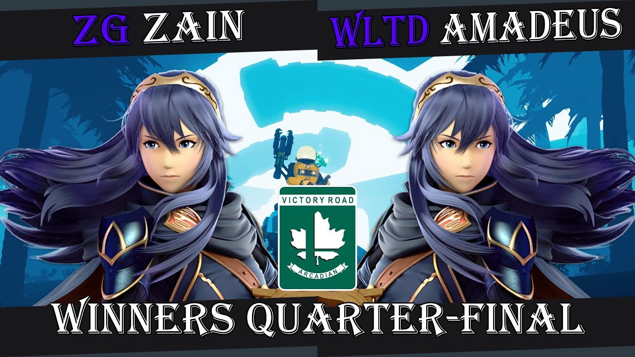 VICTORY ROAD WINNERS QUARTER FINAL - Zain (Lucina) Vs. Amadeus (Lucina) Smash HDR