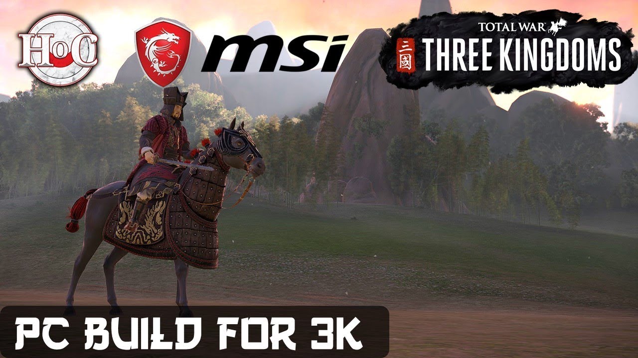MSI B450 Tomahawk Three Kingdoms PC Build Benchmarks and Battle