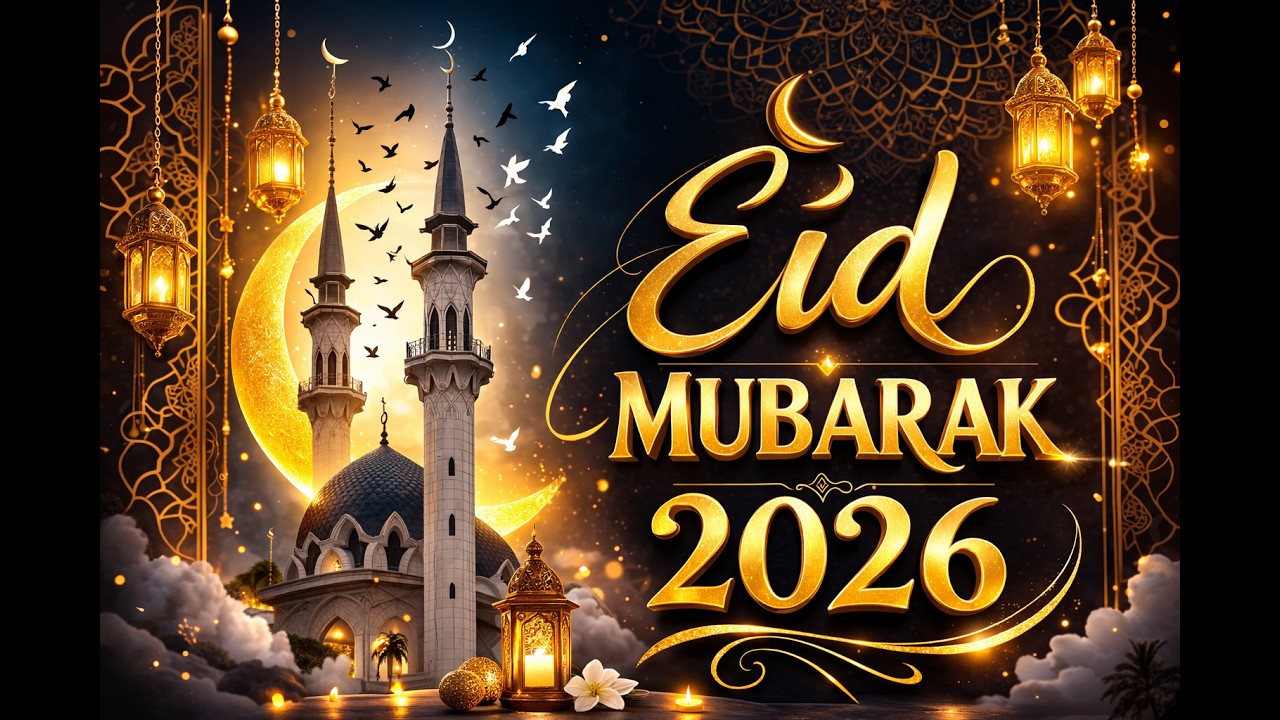 Modern Eid Poster Design in Adobe Illustrator | Step-by-Step Tutorial | Eid Mubarak 2026 ✨🌙