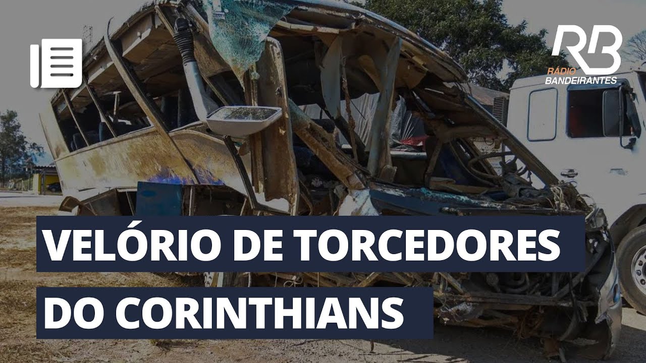 Acidente com ônibus de torcida do Corinthians: velório acontece hoje