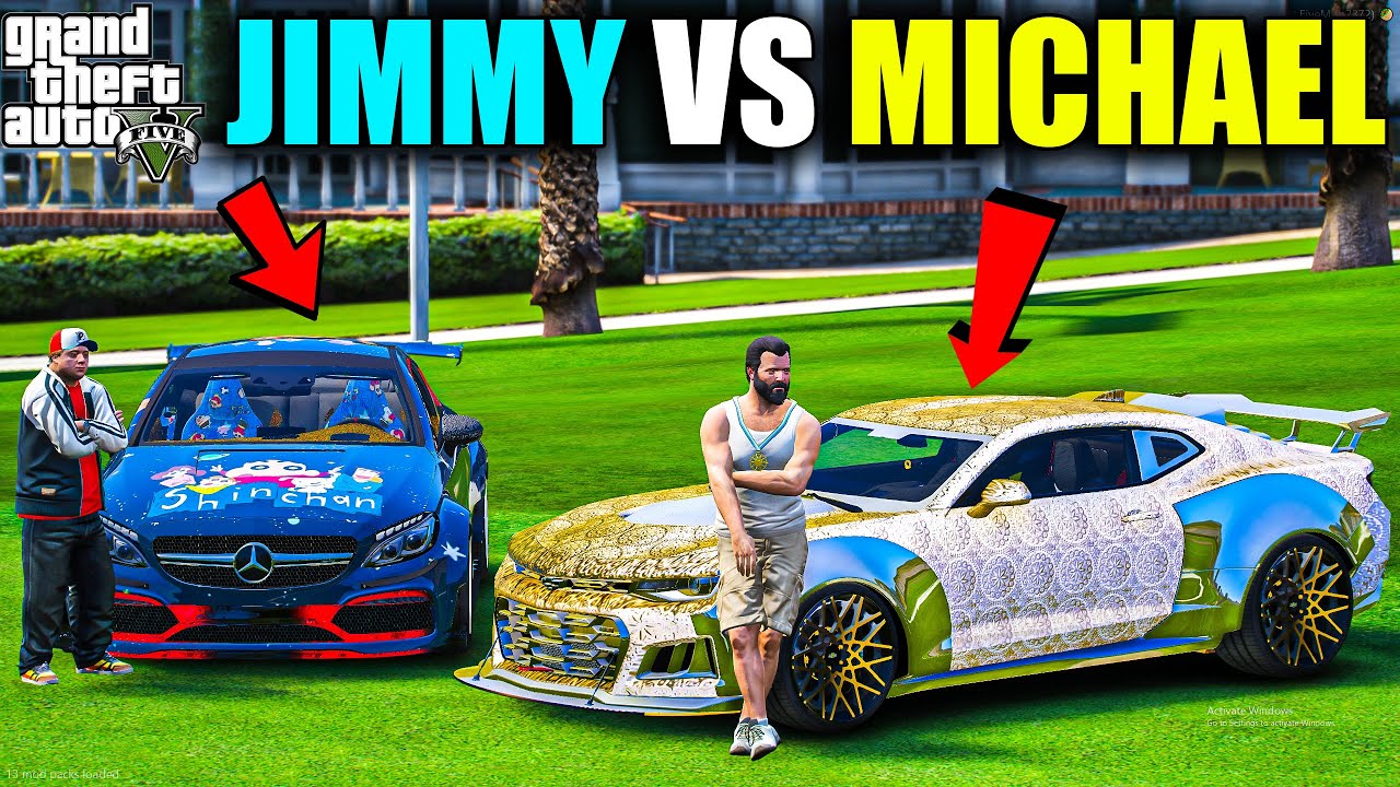 GTA 5 : JIMMY AND MICHAEL DADA DOING DRAG RACE ON HIGHWAY WITH SHINCHAN AMAZING CAR OMG! 2024