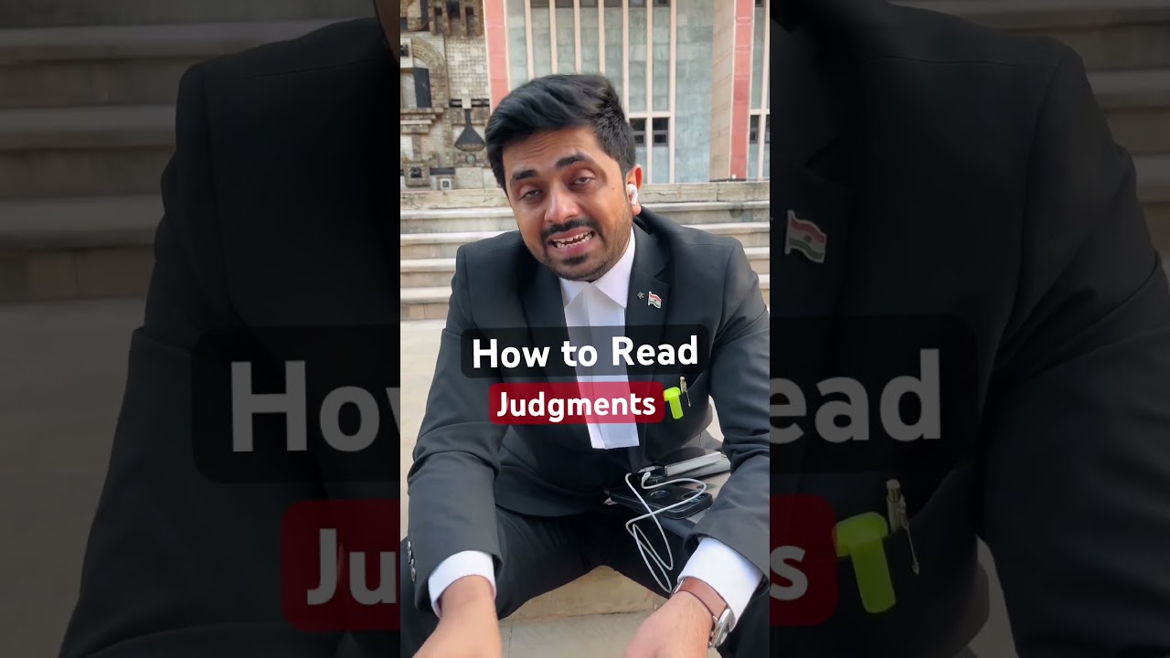 How to read Judgments