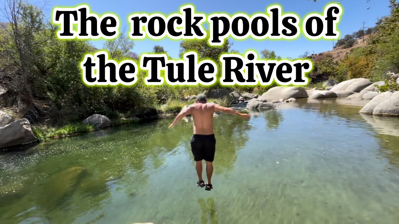 How to get to the rock pools of the Tule River