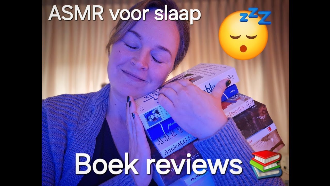 ASMR NL 🇳🇱 Dutch | Boek reviews 📚 | Fluisteren om heerlijk bij in slaap te vallen...😴