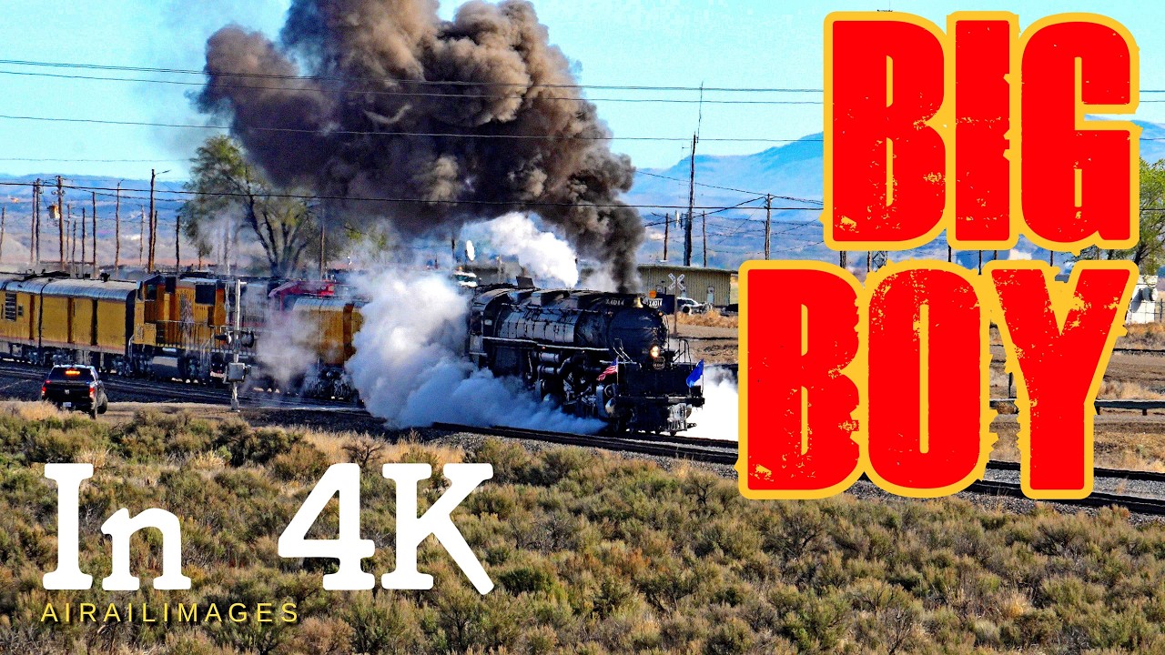 Union Pacific Big Boy 4014 Elko to Winnemucca April 6 2026 Steam Locomotive America 250 Airailimages