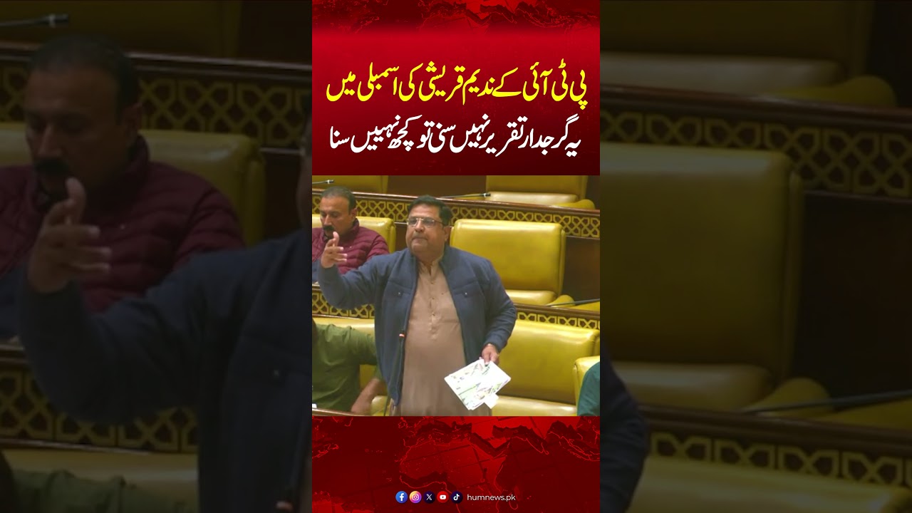 PTI MPA Hard Hitting Speech In Punjab Assembly | Lahore Incident | Imran Khan Health | Hum News