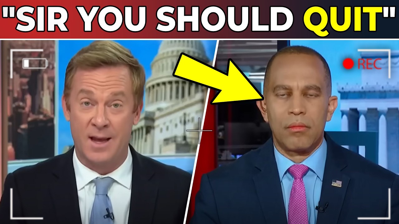MSNBC Host HUMILIATES Hakeem Jeffries After FAILED Shutdown Plan