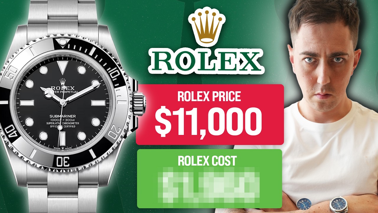 I'm a Watch Designer. Here's What a Rolex Submariner ACTUALLY Costs to Make