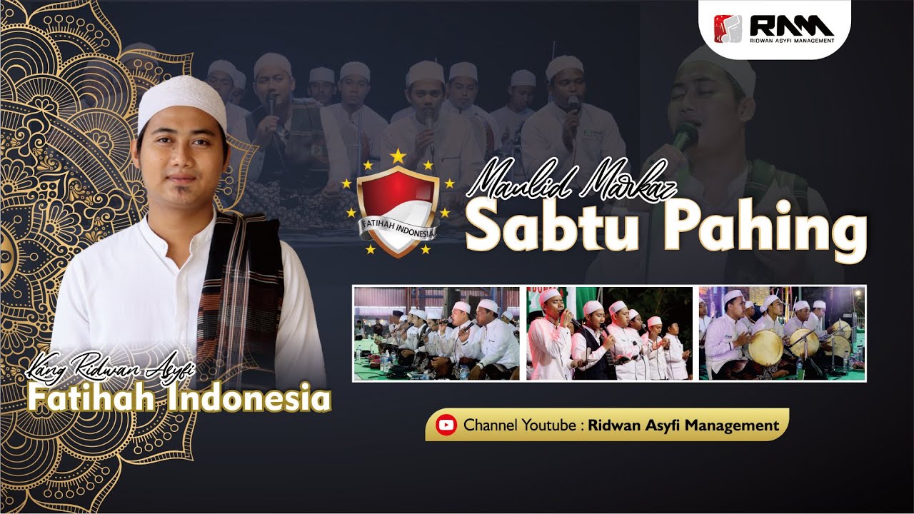 LIVE RUTINAN SELAPAN MAJELIS SHOLAWAT Fatihah Indonesia | RIDWAN ASYFI