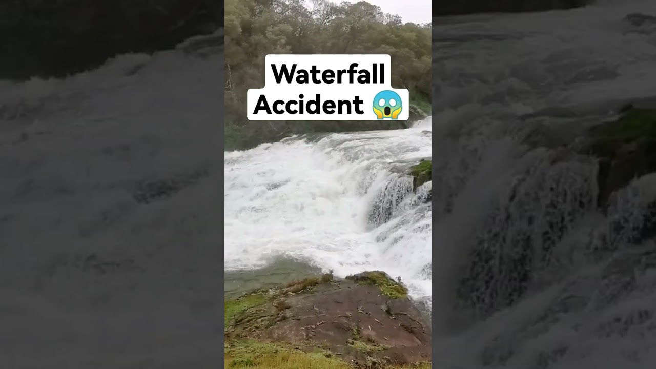 Big accident in Waterfall, Tamil Nadu #water #accident #death #drowning #river