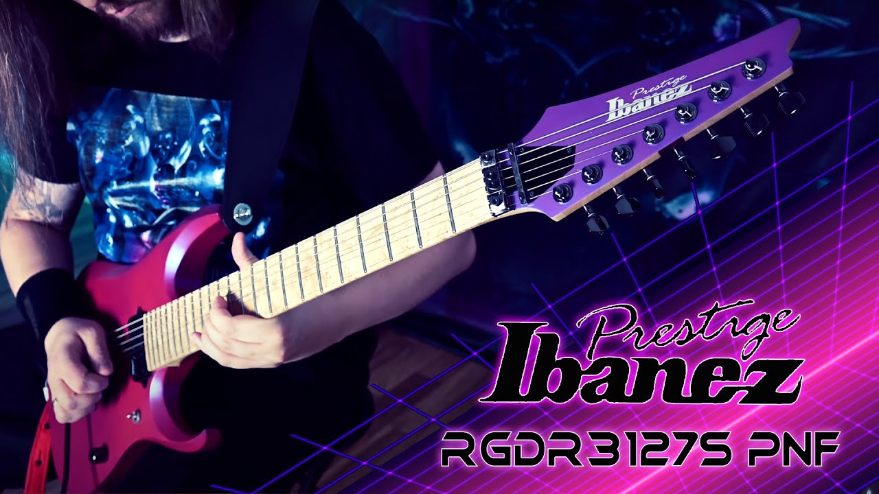Ibanez RGDR3127S Purple Neon Flat Prestige (4K) | Dragomir Lach | Tech Addict