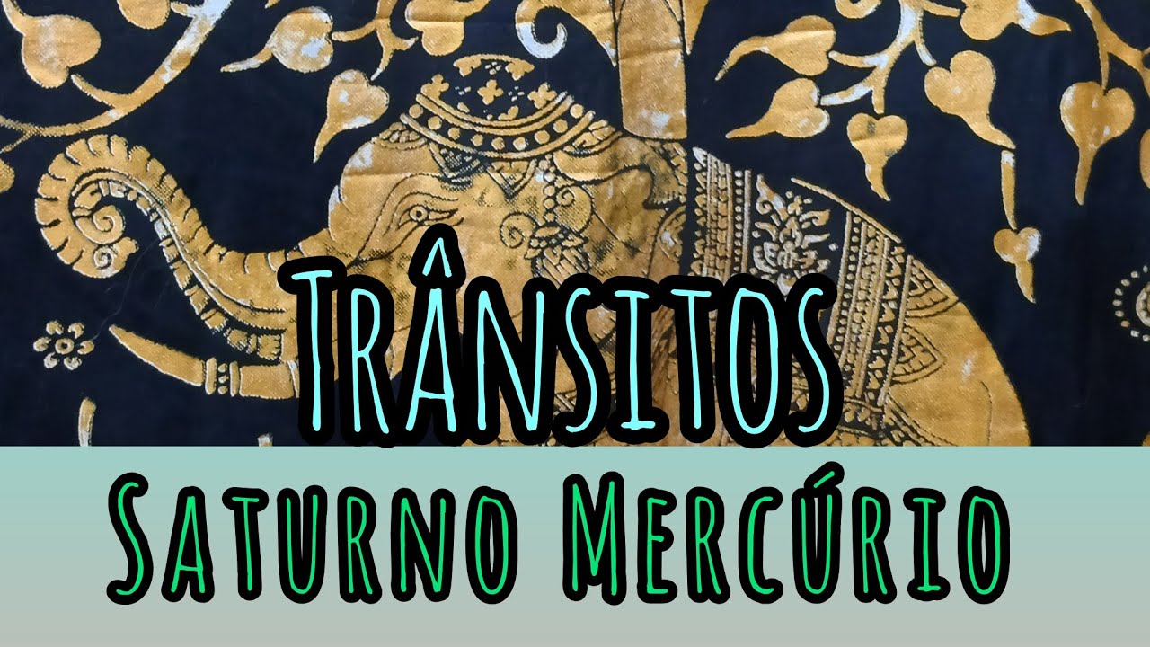 Trânsitos Saturno Mercúrio  #previsões ☆Mapa Astral