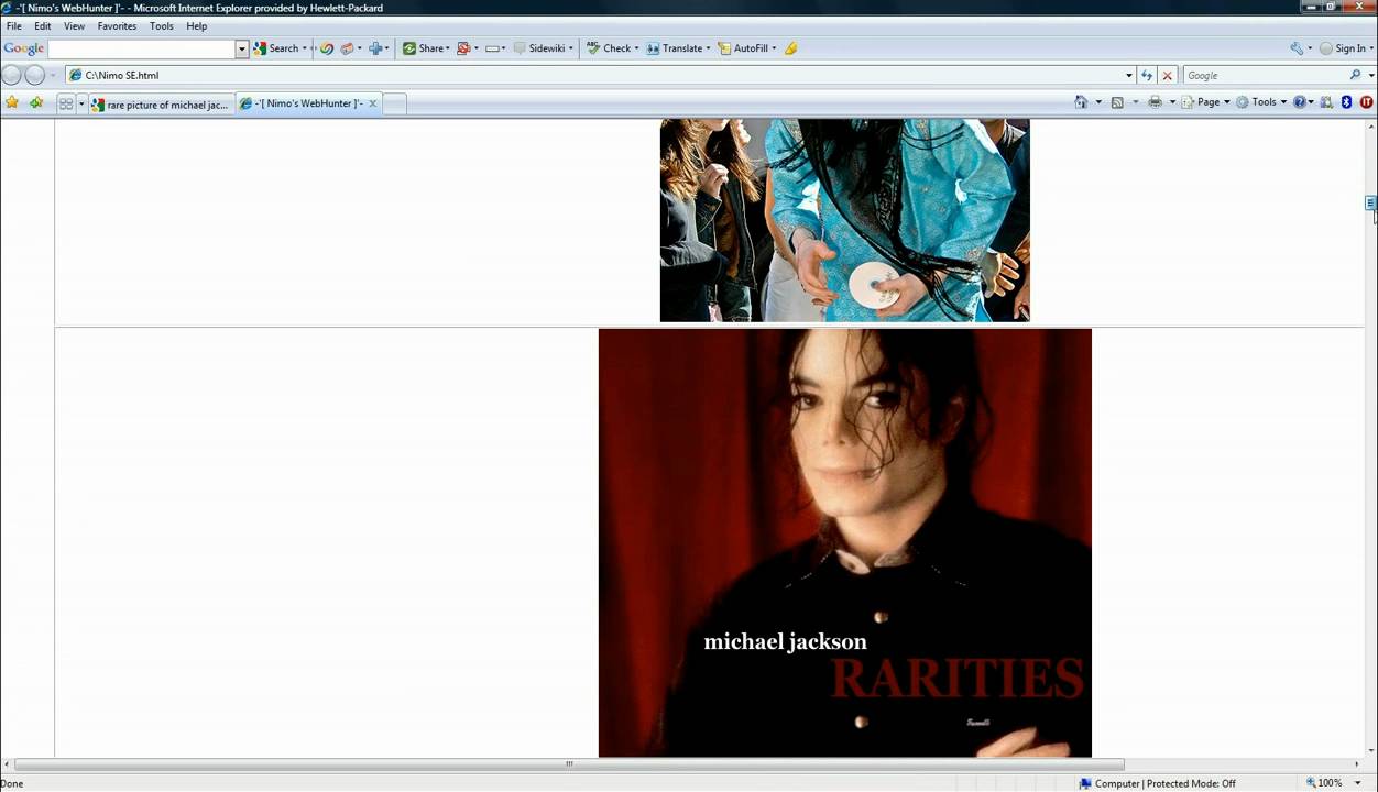 HP QuickTest Pro - How to use Function Library to create HTML type file - Michael Jackson