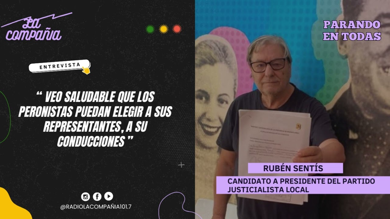 Rubén Sentís - Elecciones en el Partido Justicialista de Tandil