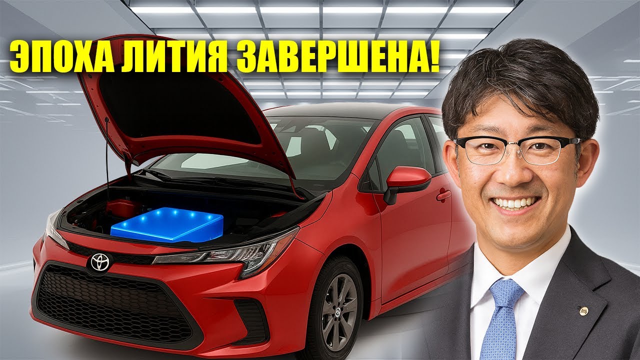 Toyota представляет твердотельную батарею 1200 км за 5 минут
