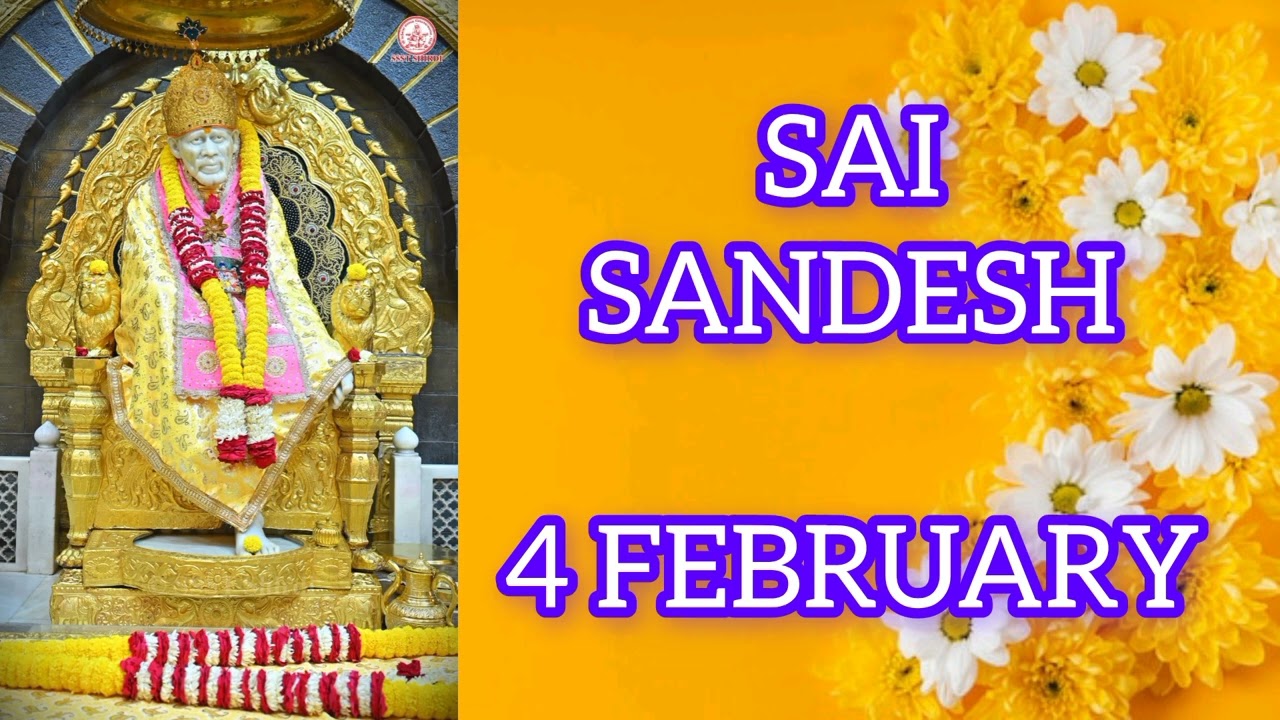 SAI SANDESH || 4 FEBRUARY 2025