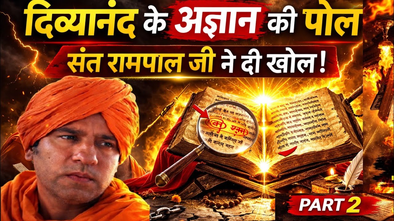 Part-2 दिव्यानंद का भ्रम निवारण, वेदों में कबीर भगवान नहीं है!||Divyanand Exposed|@SANSARKRANTINEWS 