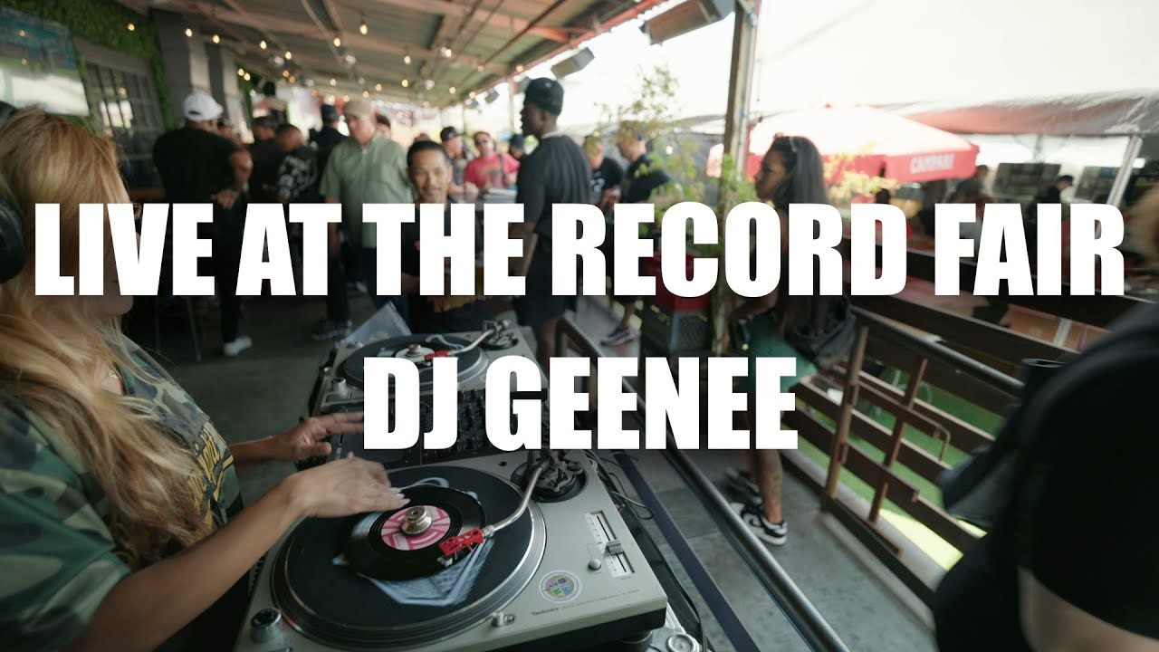 Dj Geenee - Live At The Record Fair - Recorded on 8/17/25
