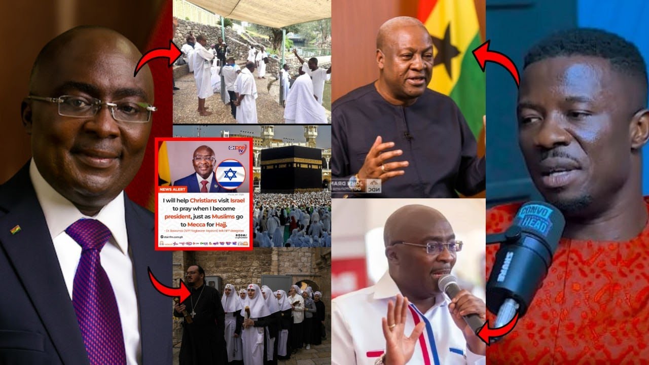 We'll take Christians to Israel - Bawumia + Kwaku Manu Reveals why he Voted for NDC