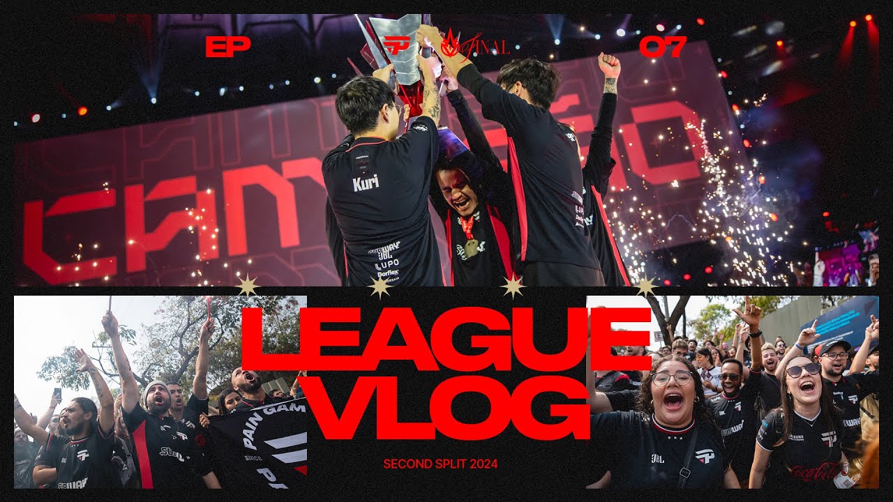 SOMOS TETRACAMPE&Otilde;ES DO CBLOL - LEAGUE VLOG | EP8