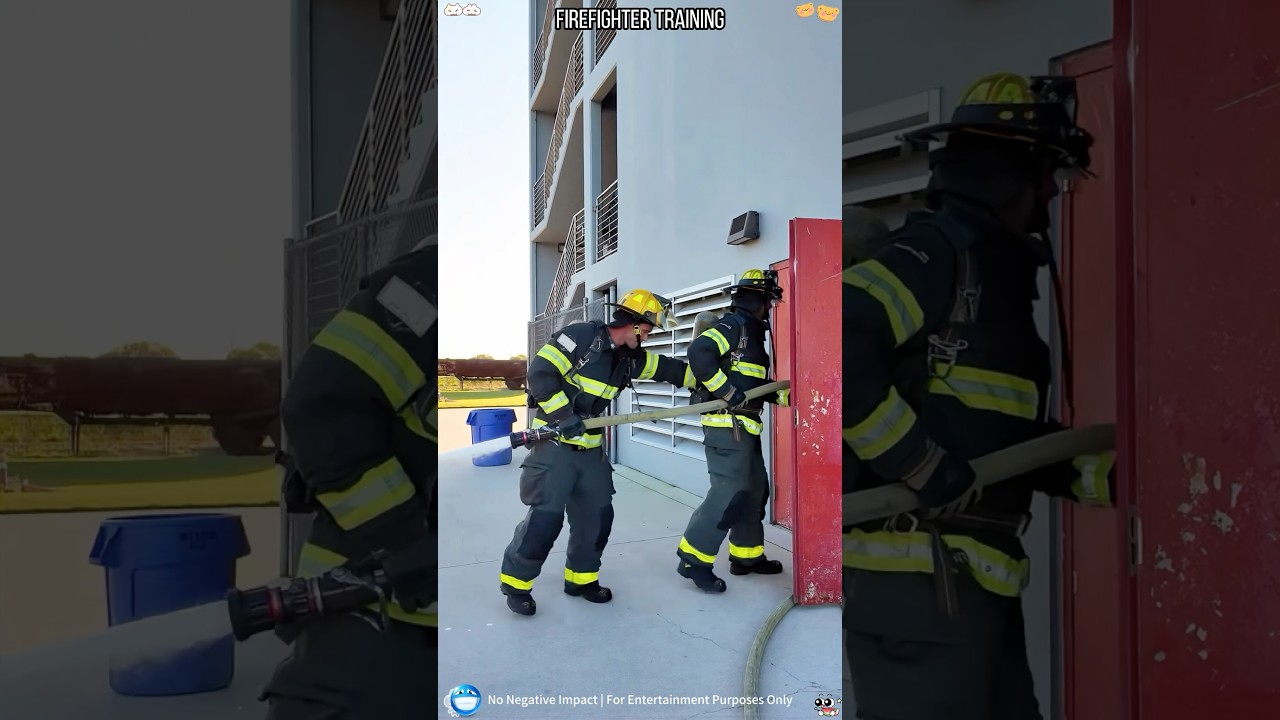 Firefighters Battle Late Night House Fire.