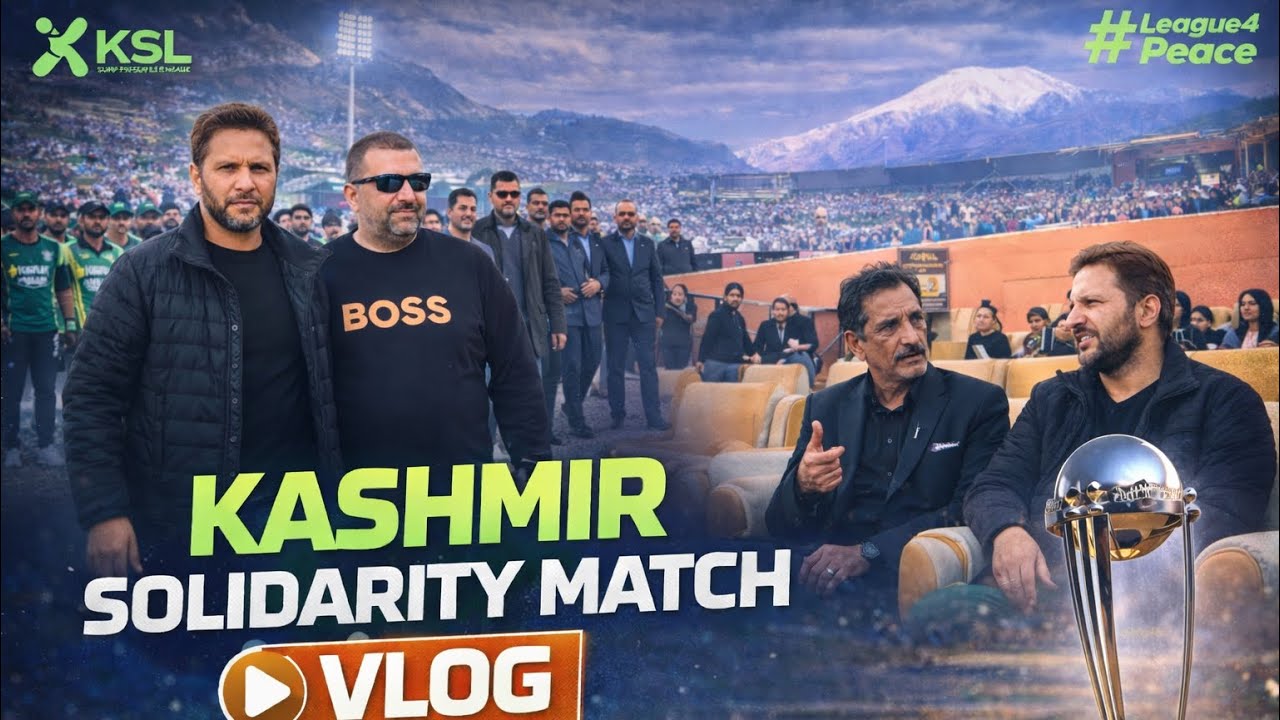 Kashmir Solidarity Day Match || Vlog