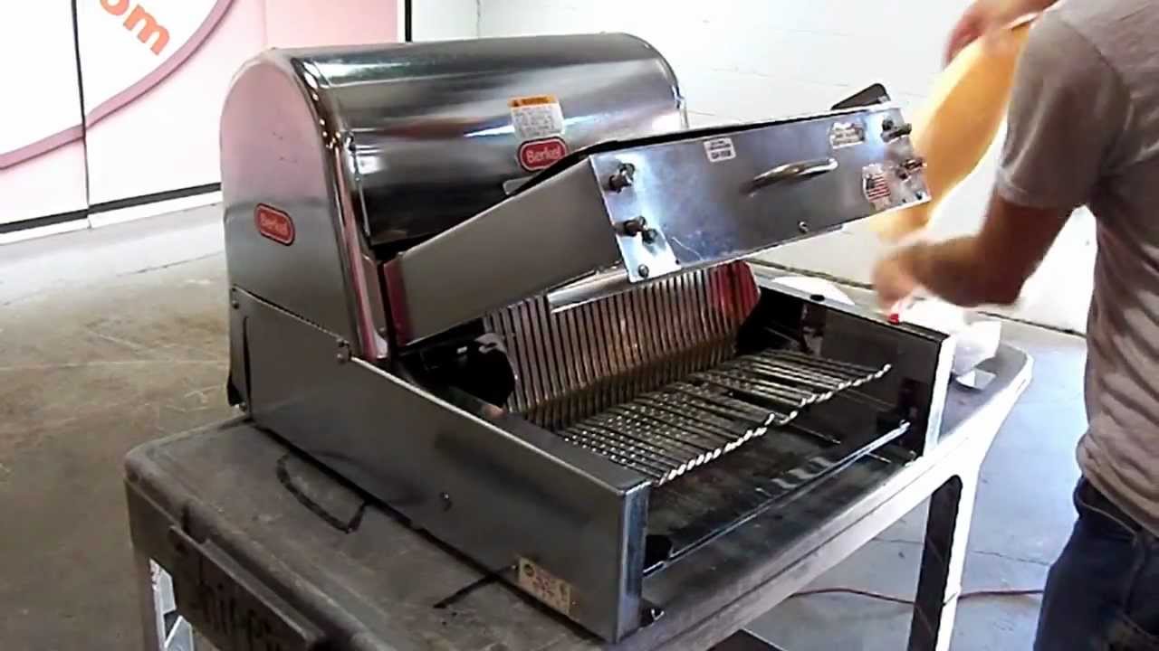 Berkel Bread Slicer, Running