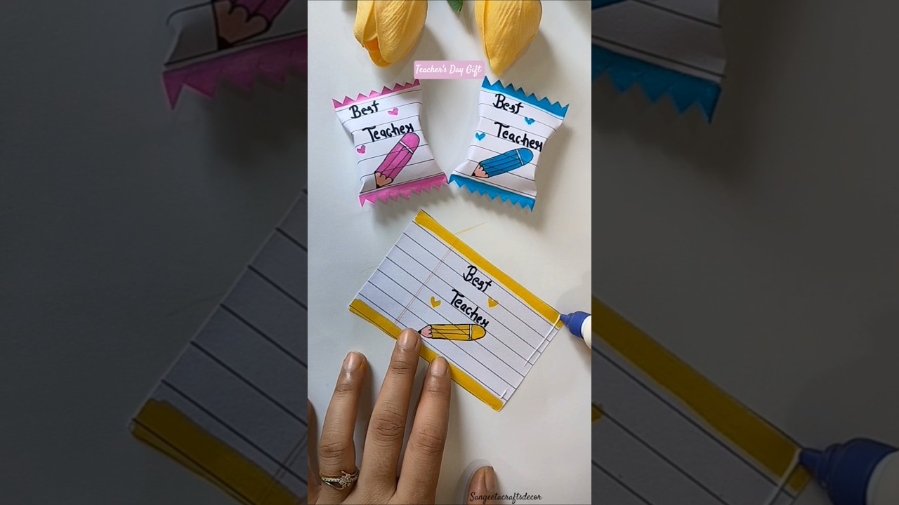 Cute Teacher's Day Gift/Chocolate Gift 🎁 #gift #teachersday #teachersdaygift