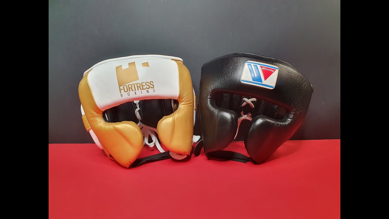 Winning FG-2900, Fortress Boxing Headgear review and comparison-Обзор и сравнение Виннинг и Фортресс