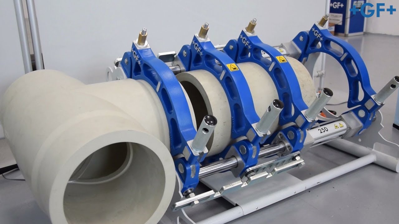 GF Piping Systems - TOP 2.0 WeldinAir Butt Fusion Machine - English