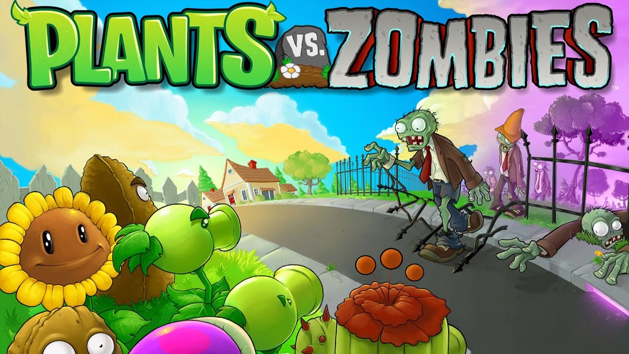 Plants VS. Zombies (PC) // Full Game 100% Walkthrough (Adventure)