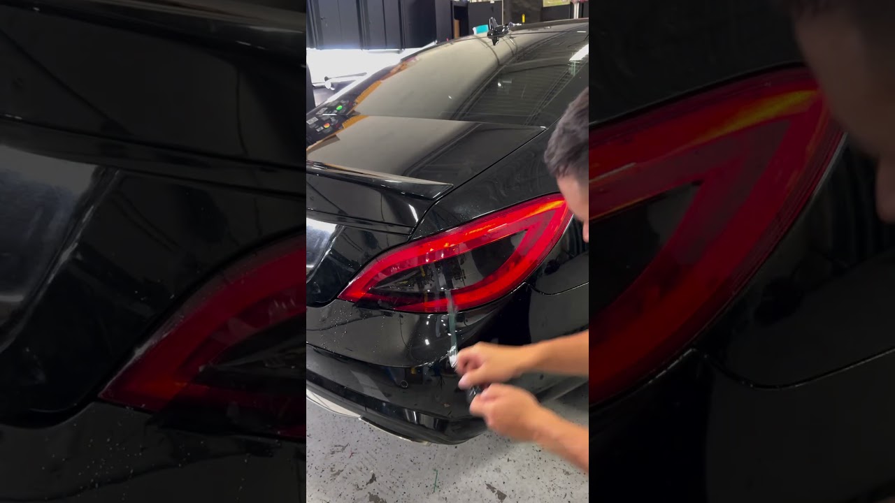 Mercedes Benz CLS getting custom taillights tint with design. What you guys think of new look?