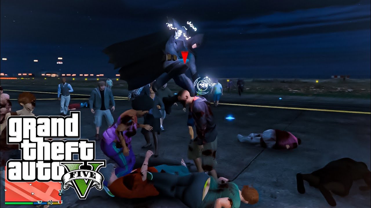 Batman vs Zombies PART 5 🦇🧟 | Gotham Chaos in GTA 5 Mods