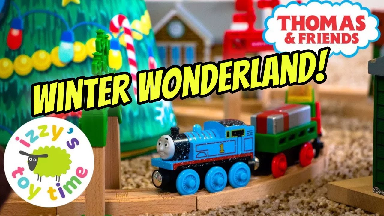 Зимняя сказка: поезда и веселье!!❄️ | Конструкторы LEGO, TrackMaster и деревянные рельсы!