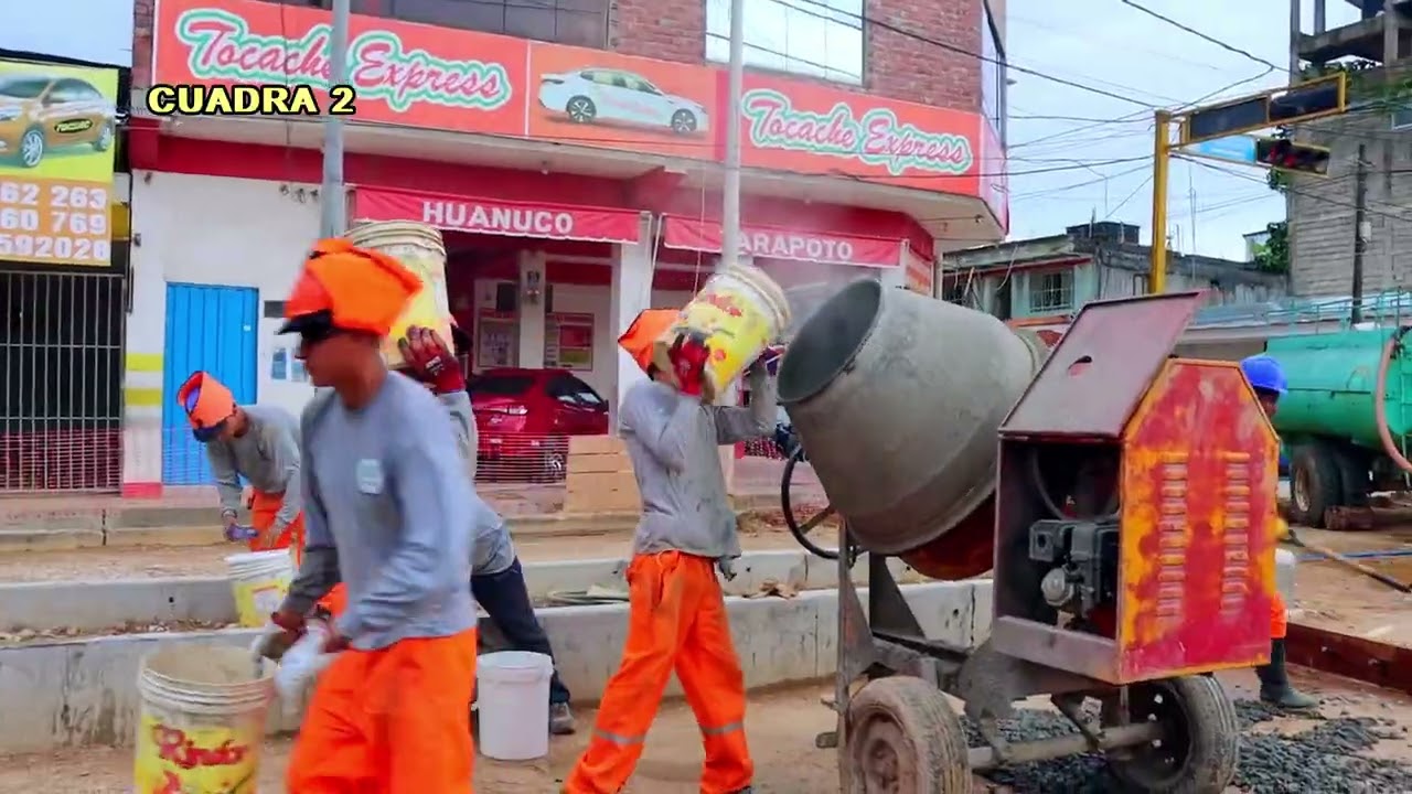 AVANCE PAVIMENTACION - TOCACHE 2026