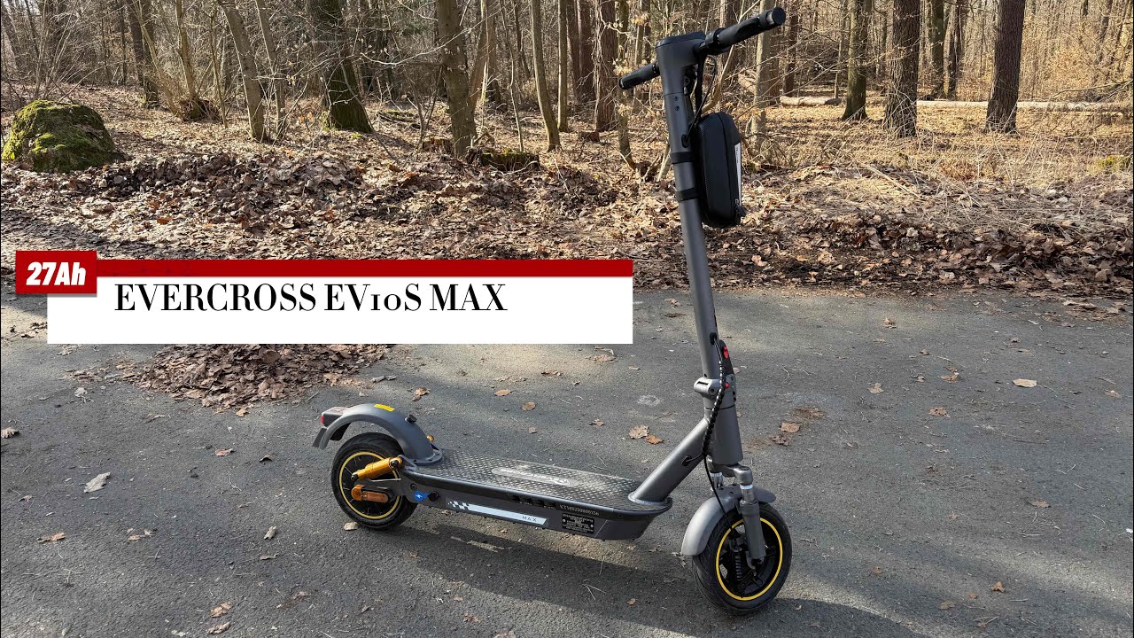 Evercross EV10S Max 27Ah 🛴 Czy warto kupić? Tania hulajnoga z zasięgiem aż 150 km?! 😱🔋