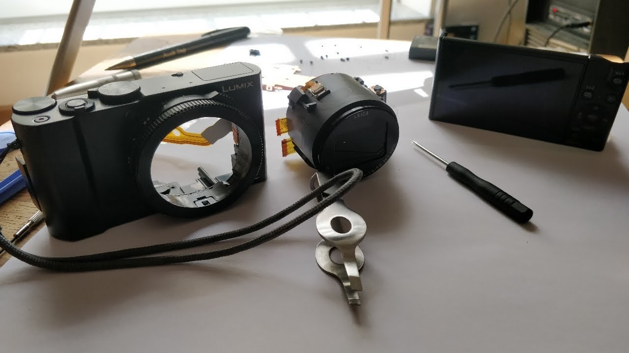 Panasonic Lumix DMC LX-15 Reparatur LEICA Lens repair